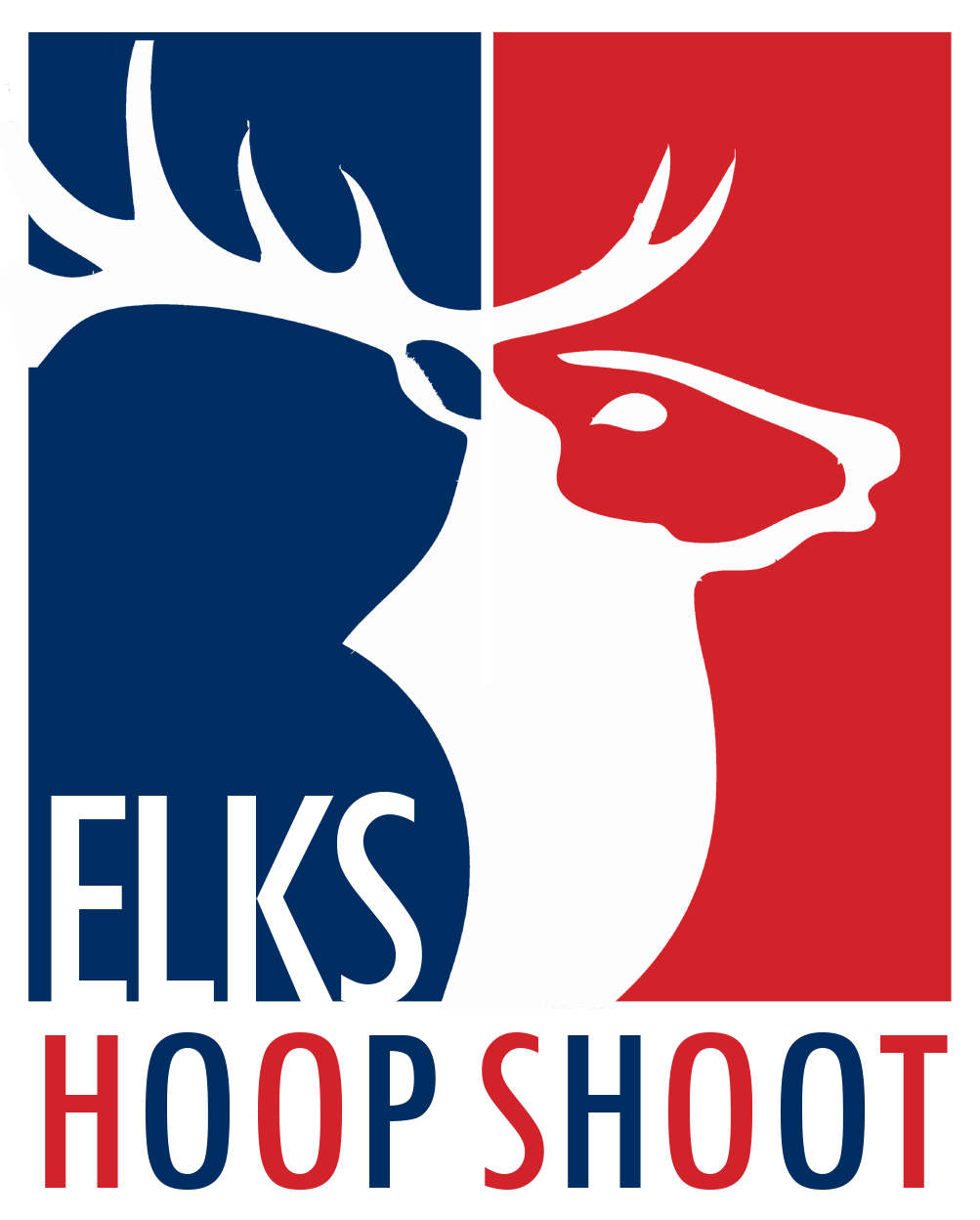 Elks Hoop Shoot Logo